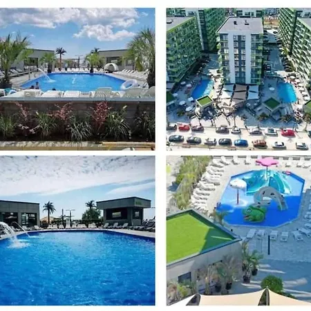 Apartamento Alezzy Beach & Spa - Prima Linie La Mare Piscina,jacuzzi,sauna